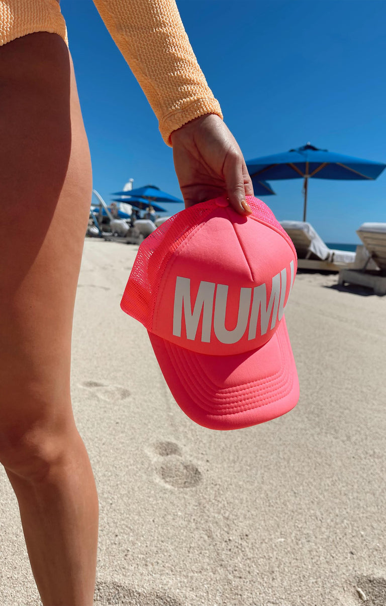 Show me your mumu hat MUMU Trucker Hat ~ Black and White – Show Me Your Mumu main image 2